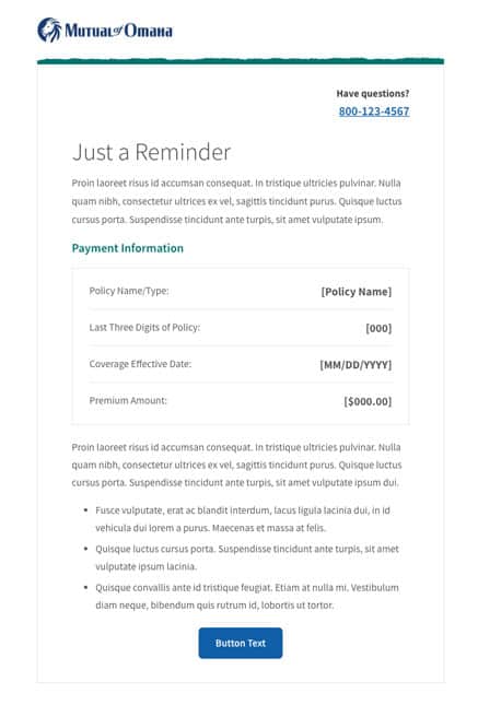 Payment Reminder Template